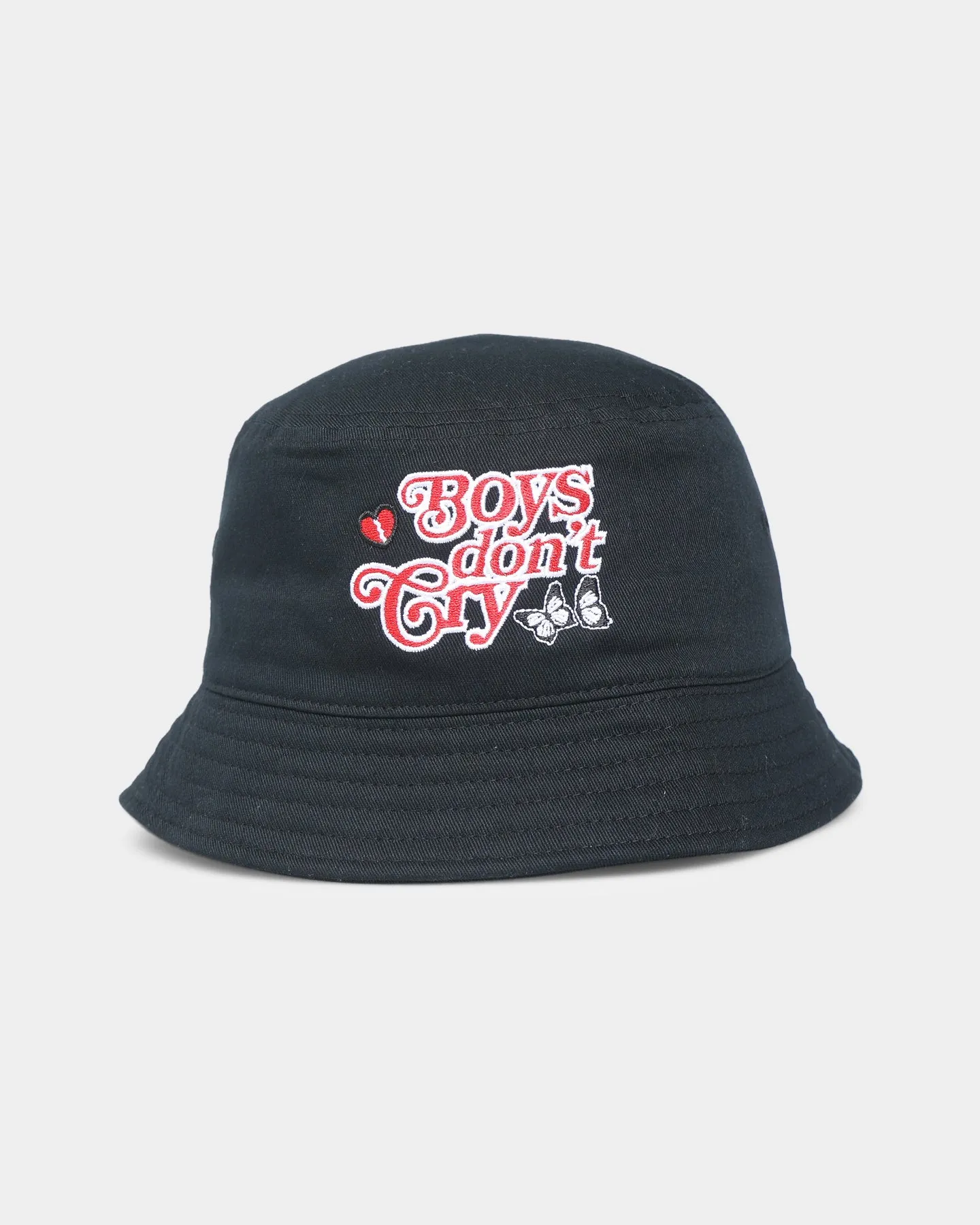 Goat Crew Boys Don't Cry Bucket Hat Black