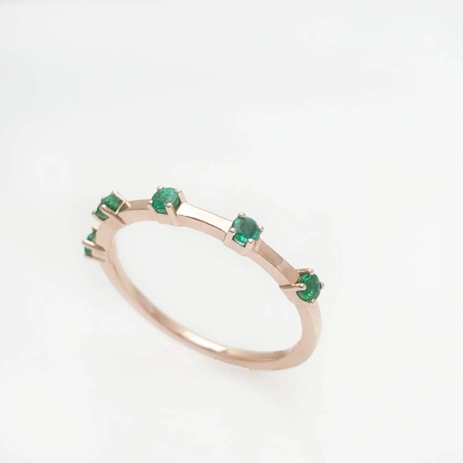 Gold Emerald Ring