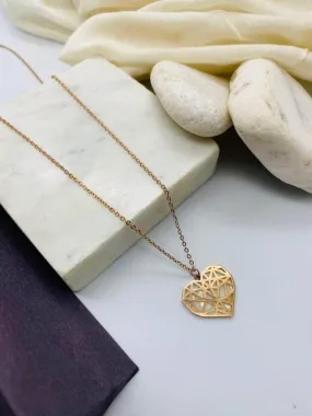 Heart Shape Locket Necklace