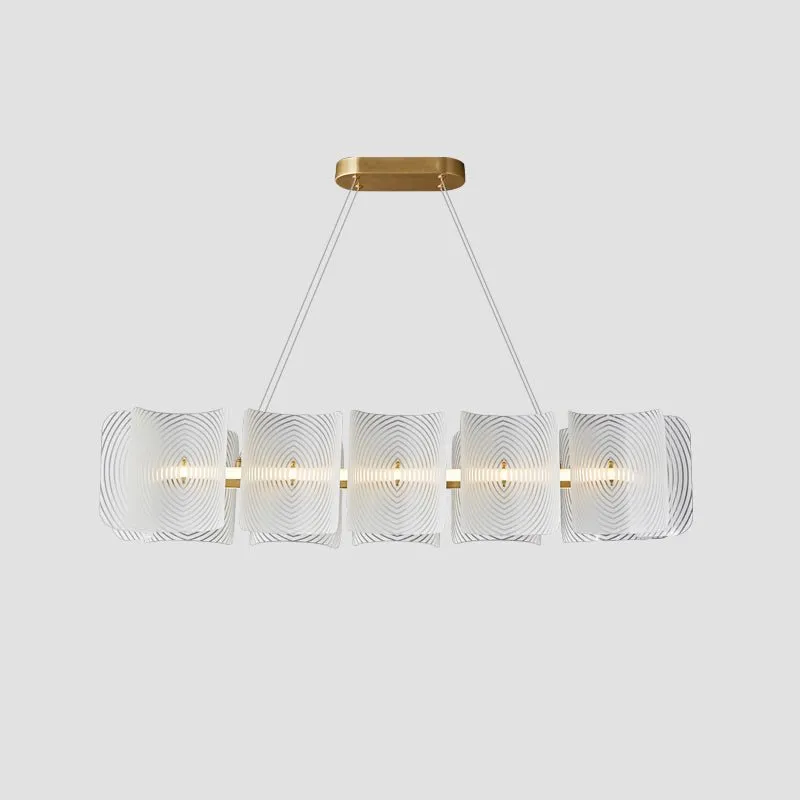 Helios Rectangle Pendant Lamp