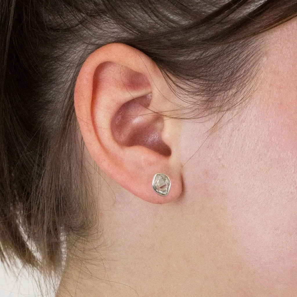 Herkimer Diamond Stud Earrings