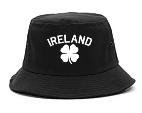 Ireland Shamrock St Paddys Day Mens Bucket Hat