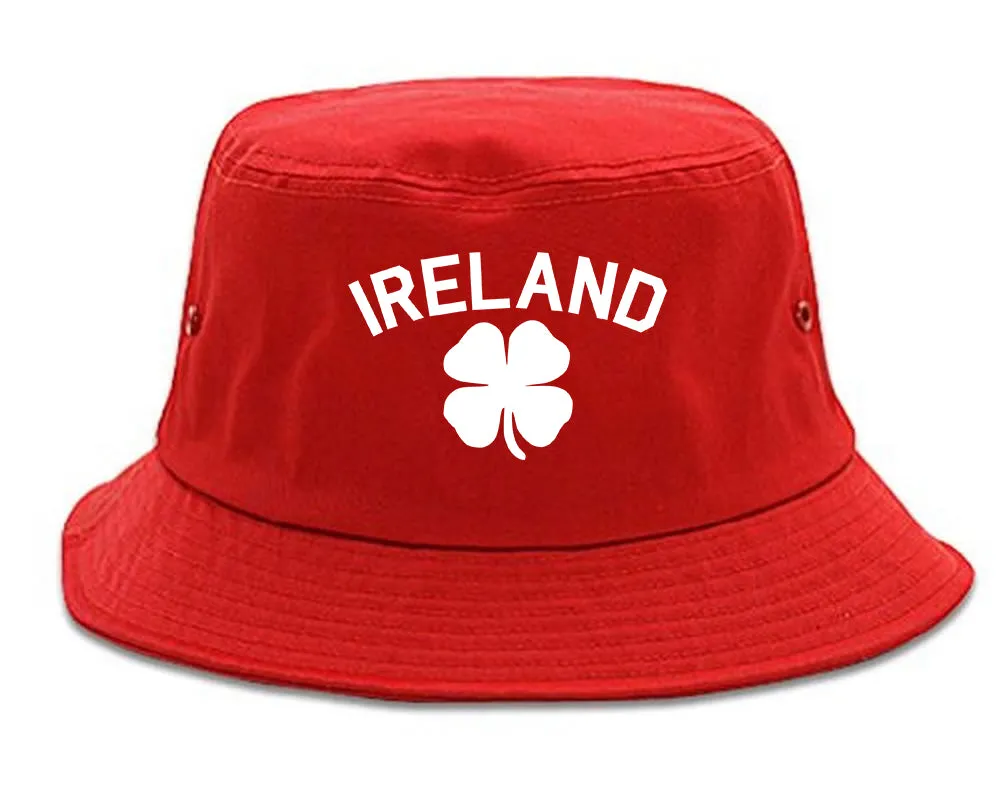 Ireland Shamrock St Paddys Day Mens Bucket Hat