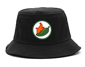 Jalapeno Hot Pepper Chest Mens Bucket Hat