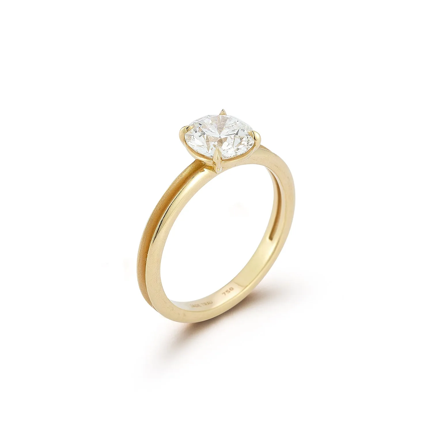 Jane Round Solitaire Ring (1.39tcw)