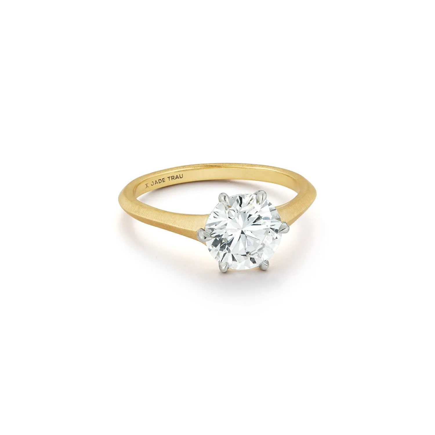 Jenny Round Solitaire Ring (1.70tcw)