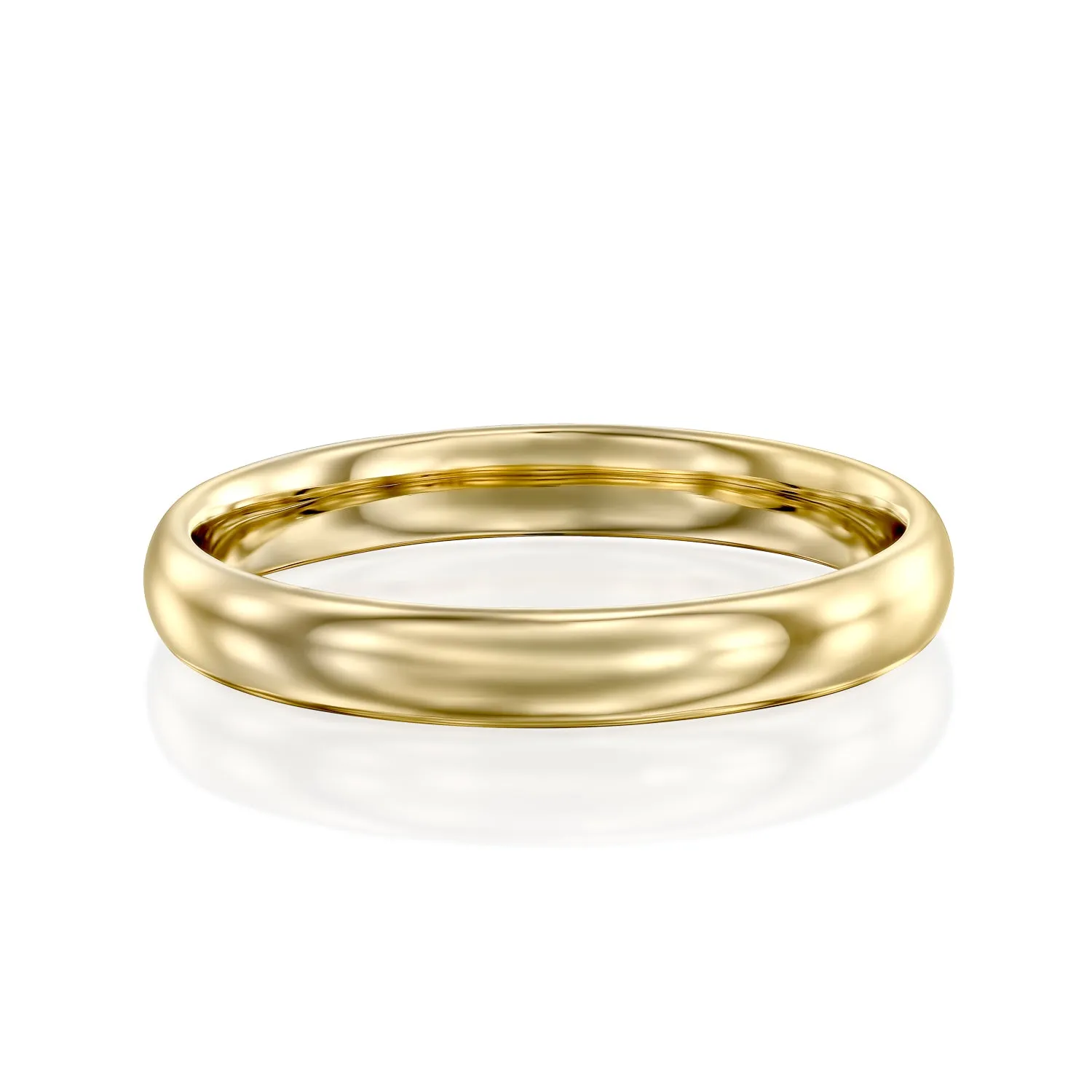 Jessie Gold Wedding Band - 3mm