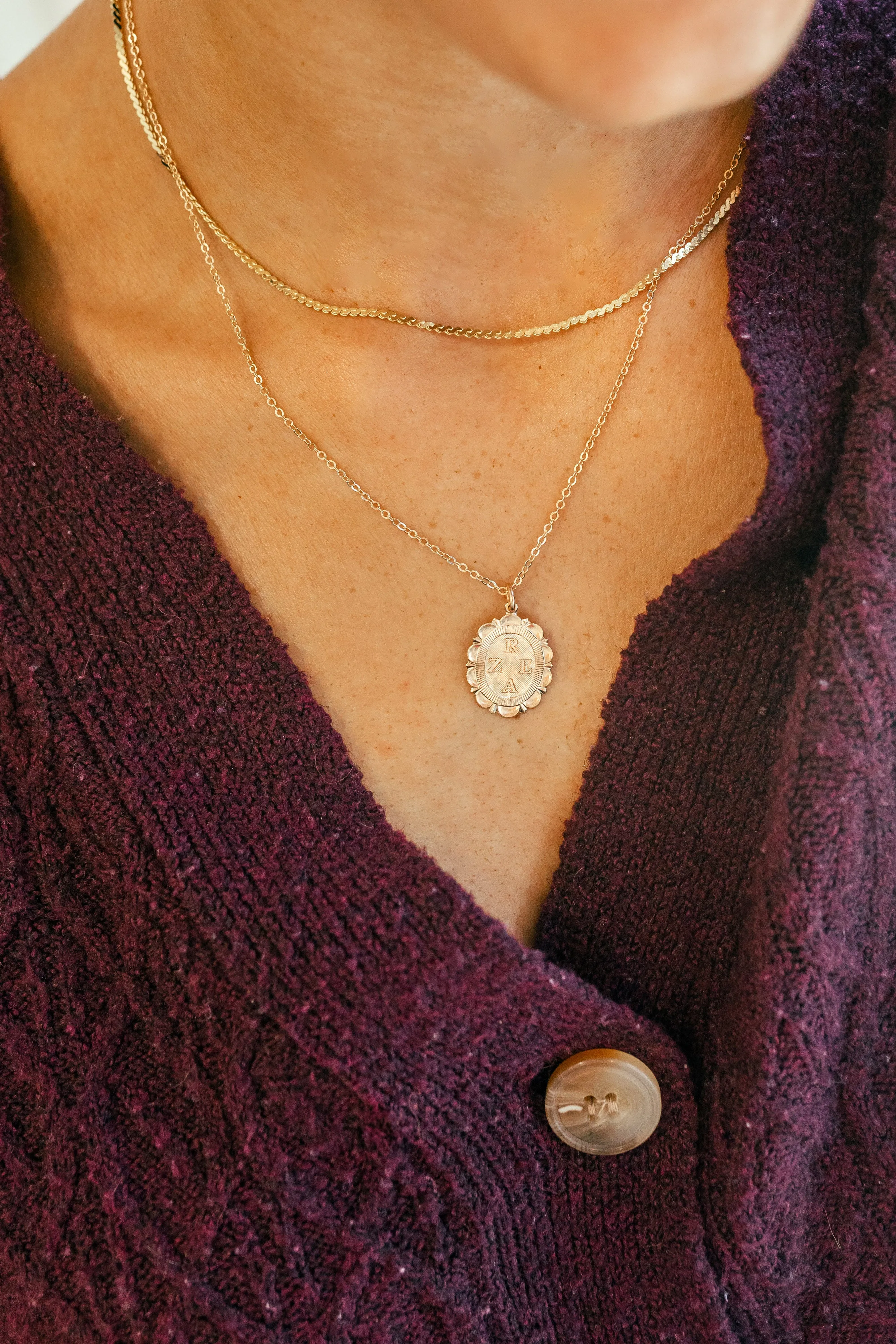 joli medallion { silver   gold }