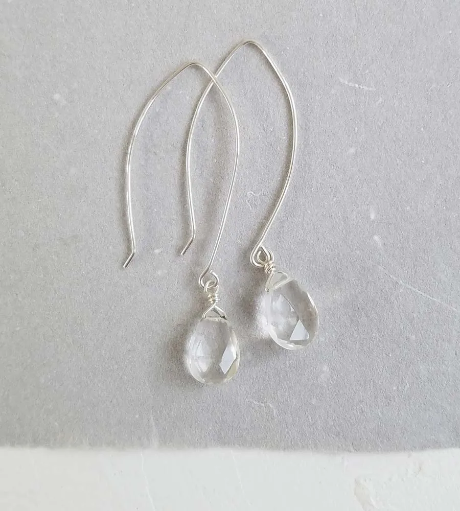 Joy Rock Quartz Earrings