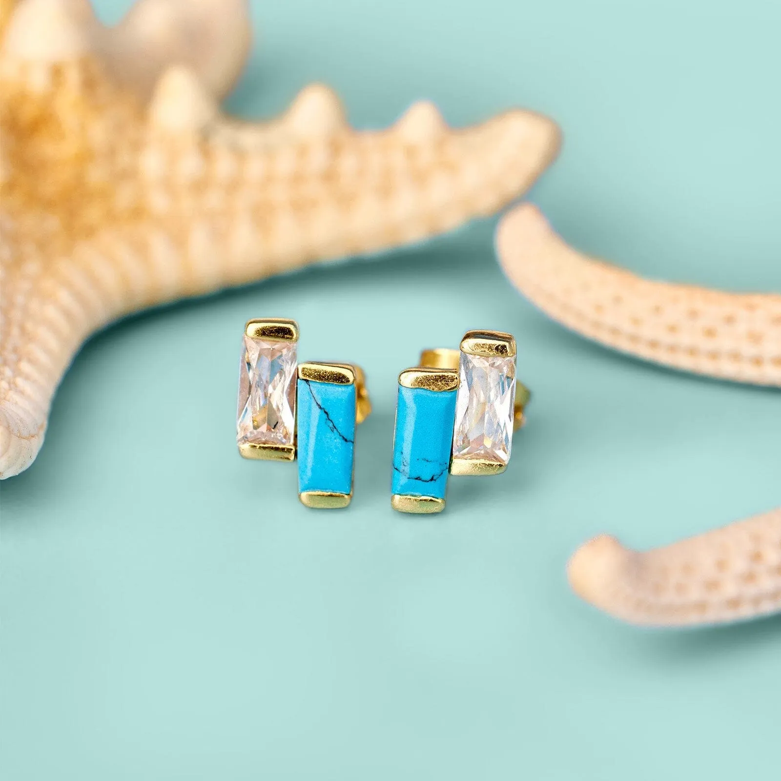 La Playa Stud Earrings