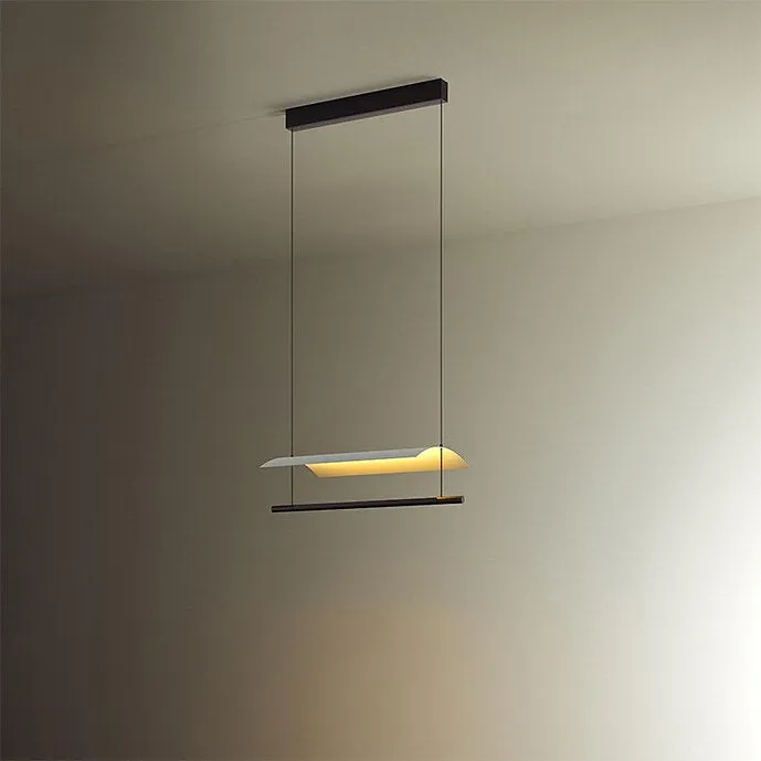 LED Multi-Design Simple Curvy Cover Pendant Light