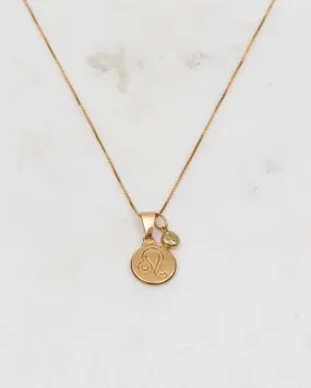 Leo Zodiac Necklace