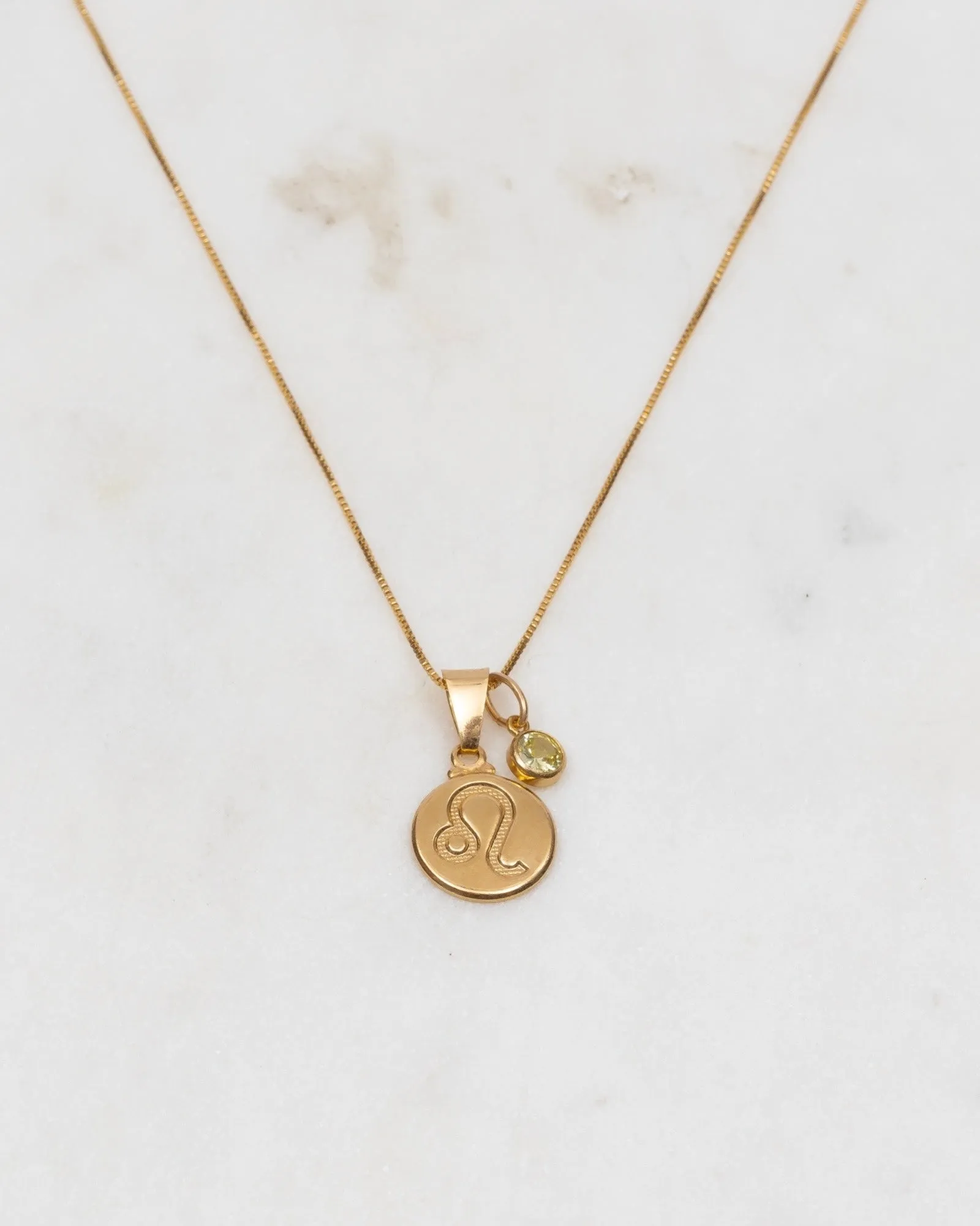 Leo Zodiac Necklace