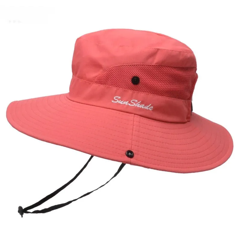 Light and Breathable Fisherman's Ponytail Sunshade Hat