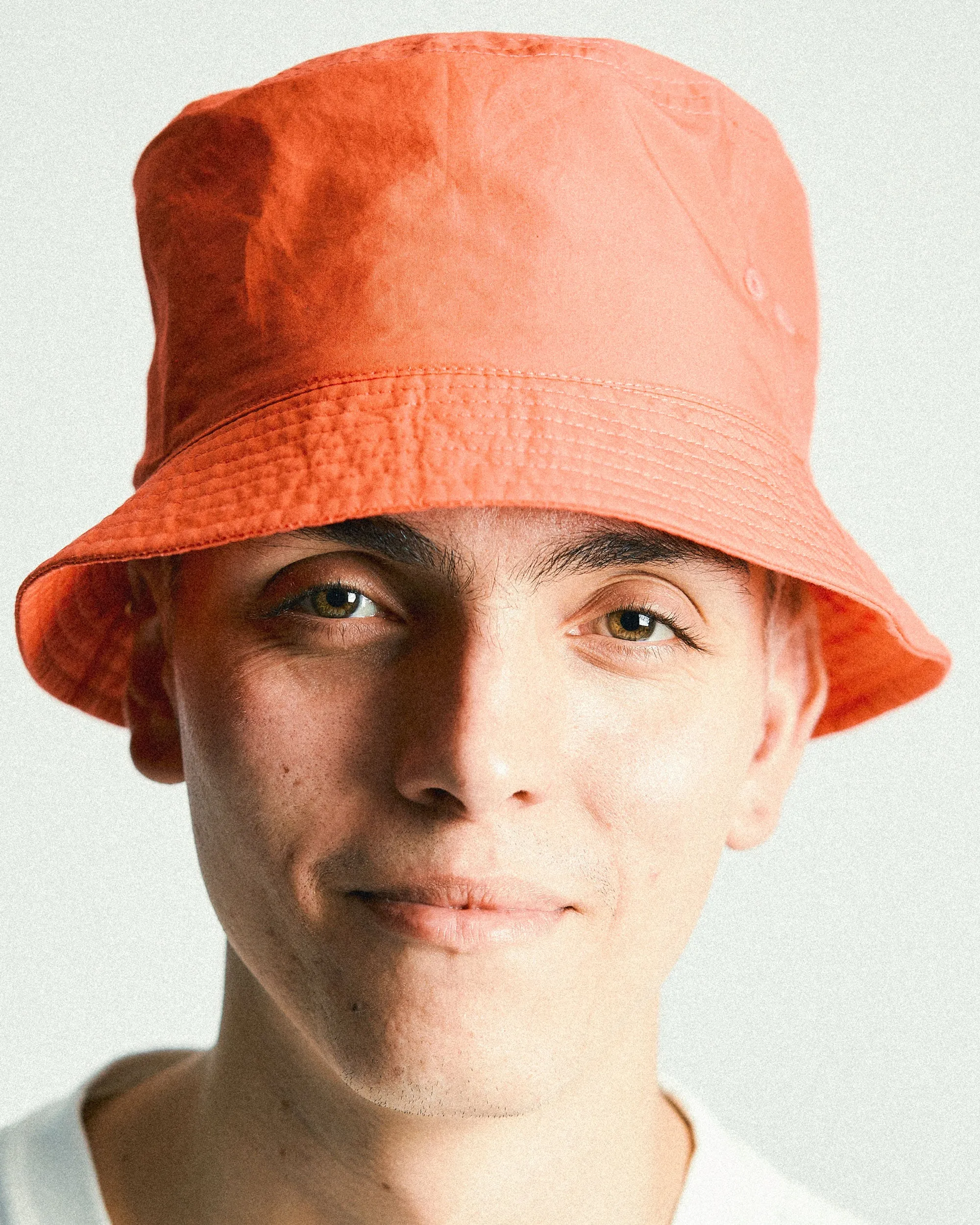 Light Bucket Hat Salmon