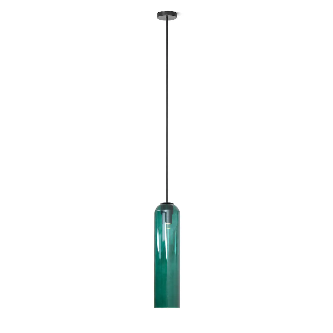 Long Tube Glass Pendant Lamp