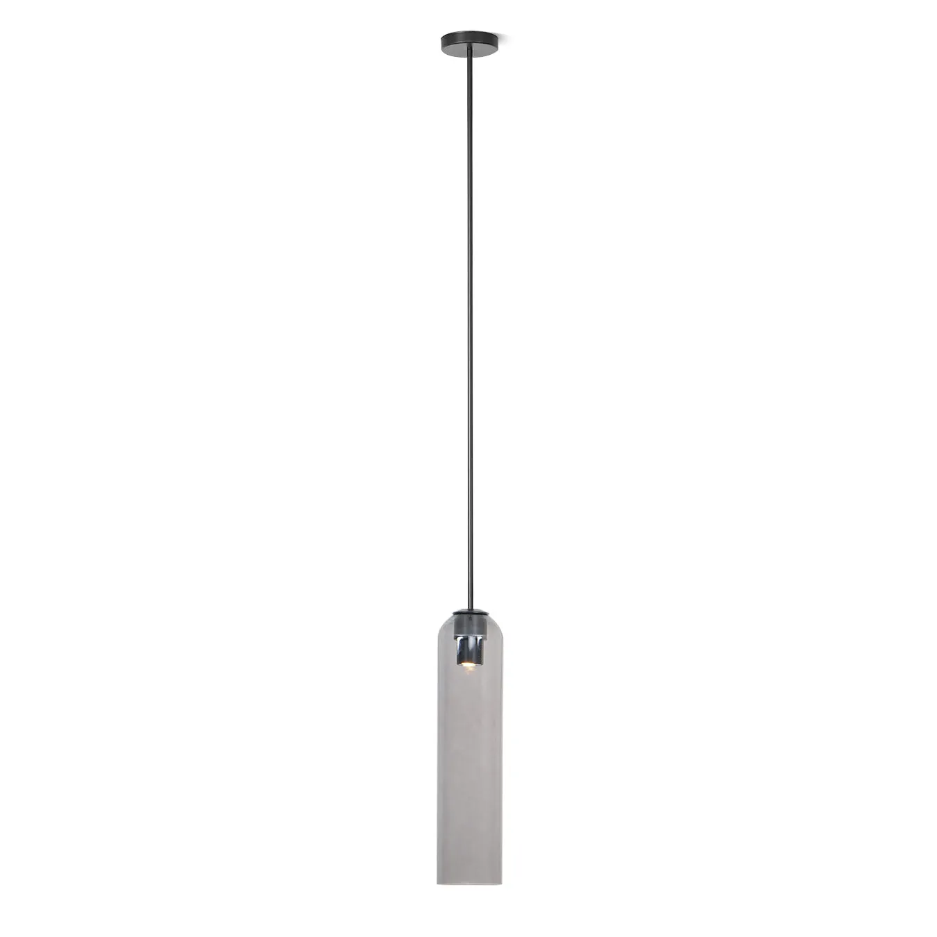 Long Tube Glass Pendant Lamp