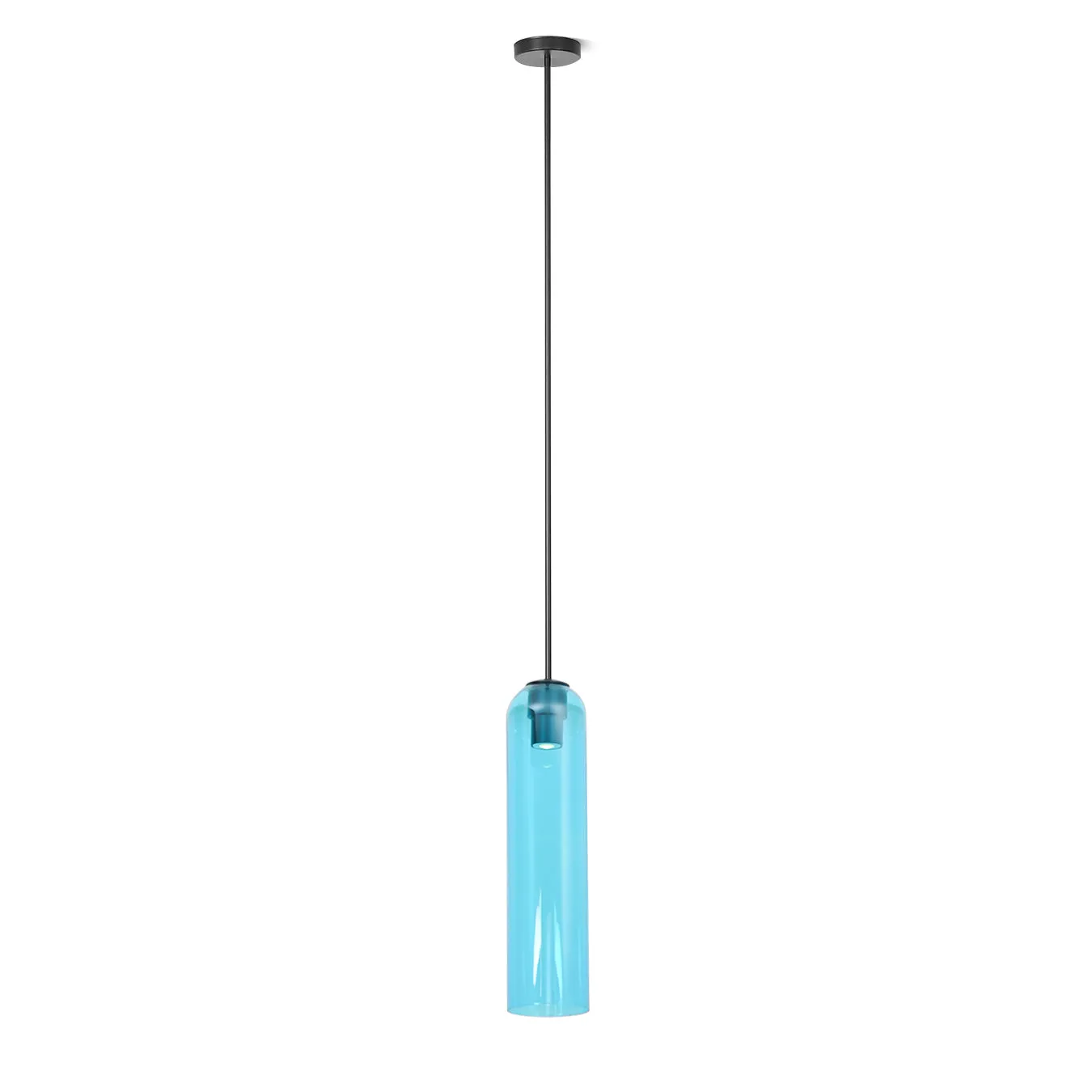 Long Tube Glass Pendant Lamp