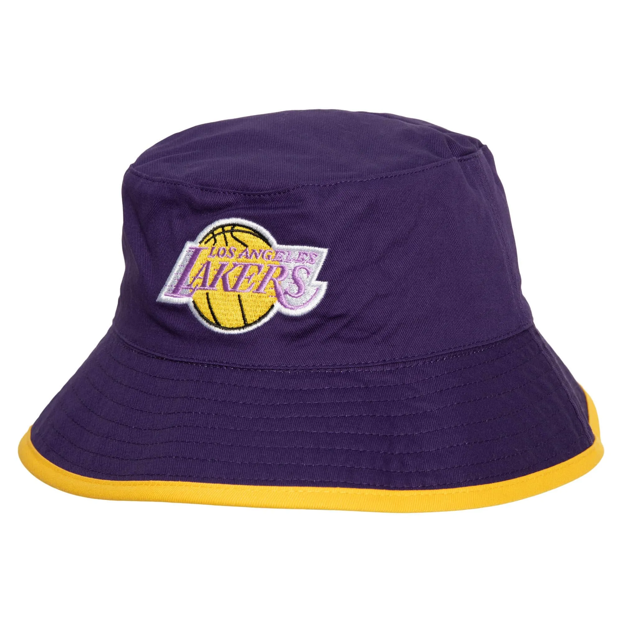 Los Angeles Lakers Shattered Big Face Bucket Hat HWC Reversible