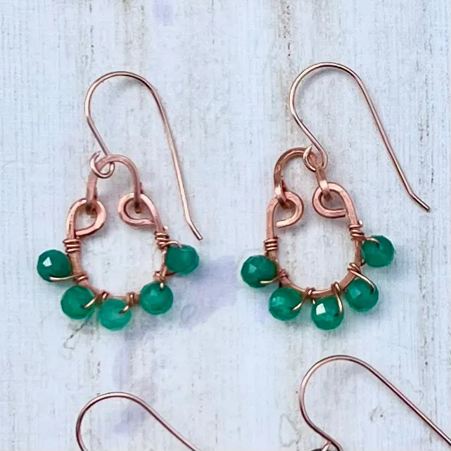 Lucky Gemstone Earrings