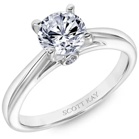 Luminaire Solitaire Engagement Ring