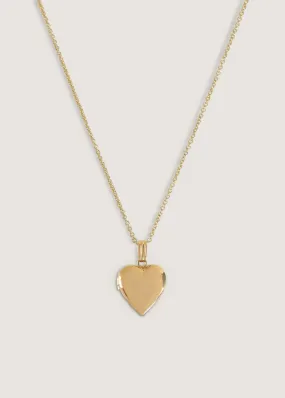 Maison Heart Locket Necklace