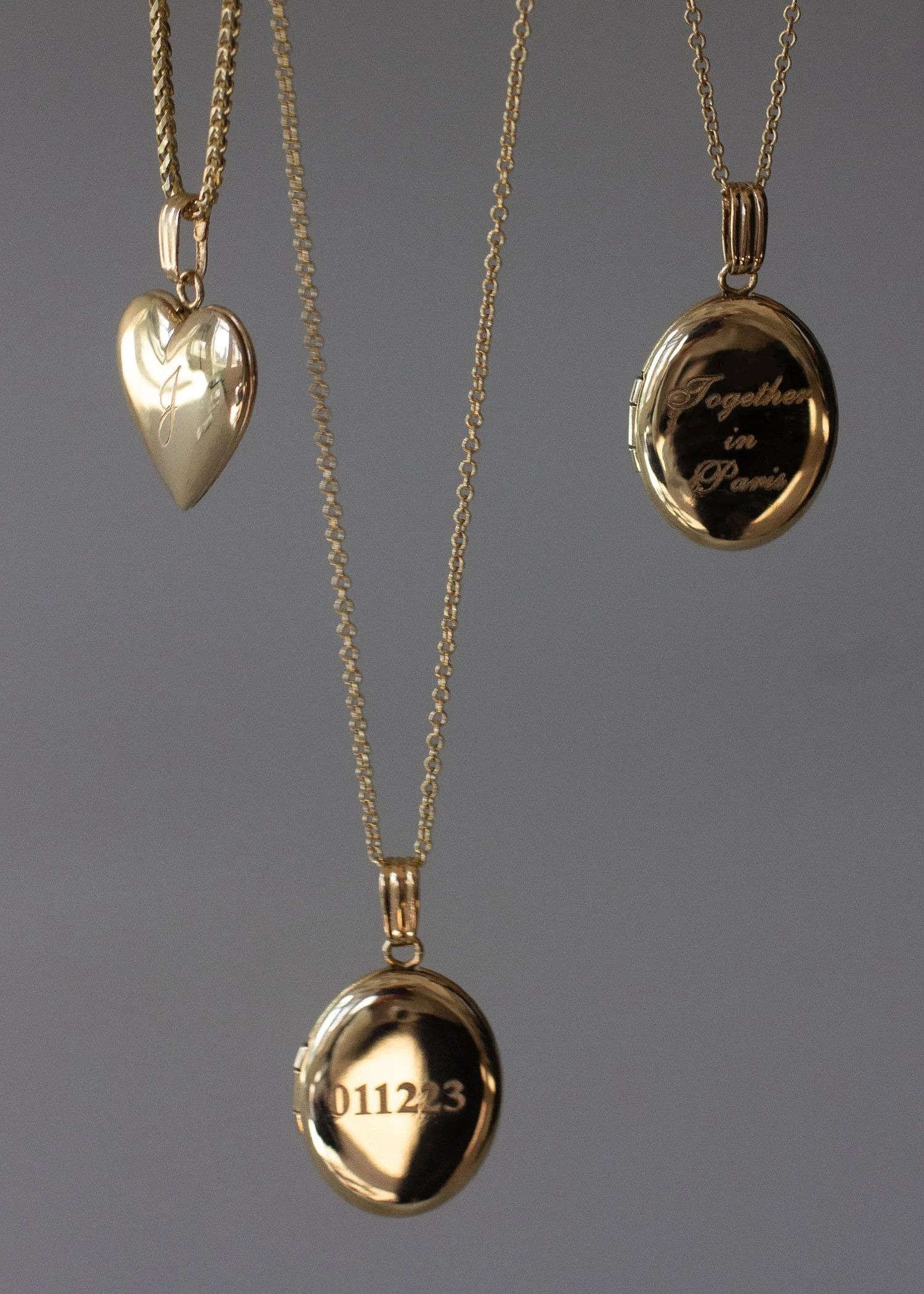 Maison Heart Locket Necklace