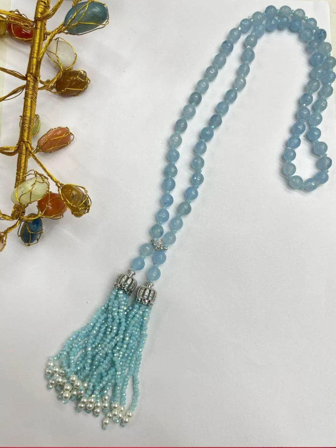 Mala Tassel Necklace