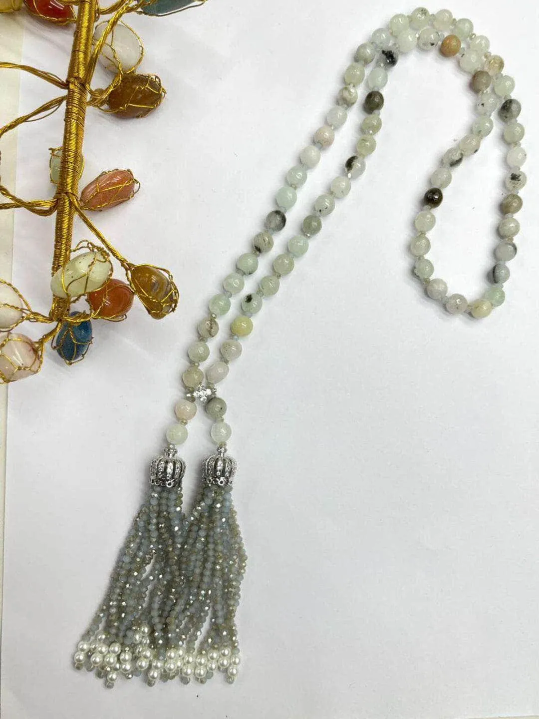 Mala Tassel Necklace