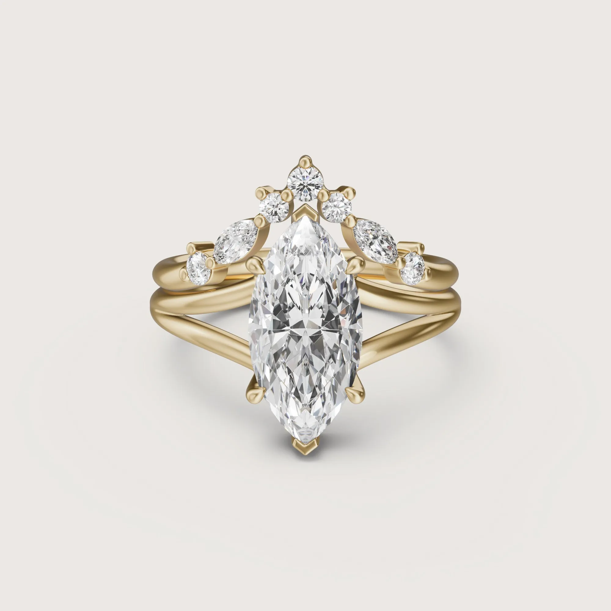 Margot Band Marquise | Halfway Diamond