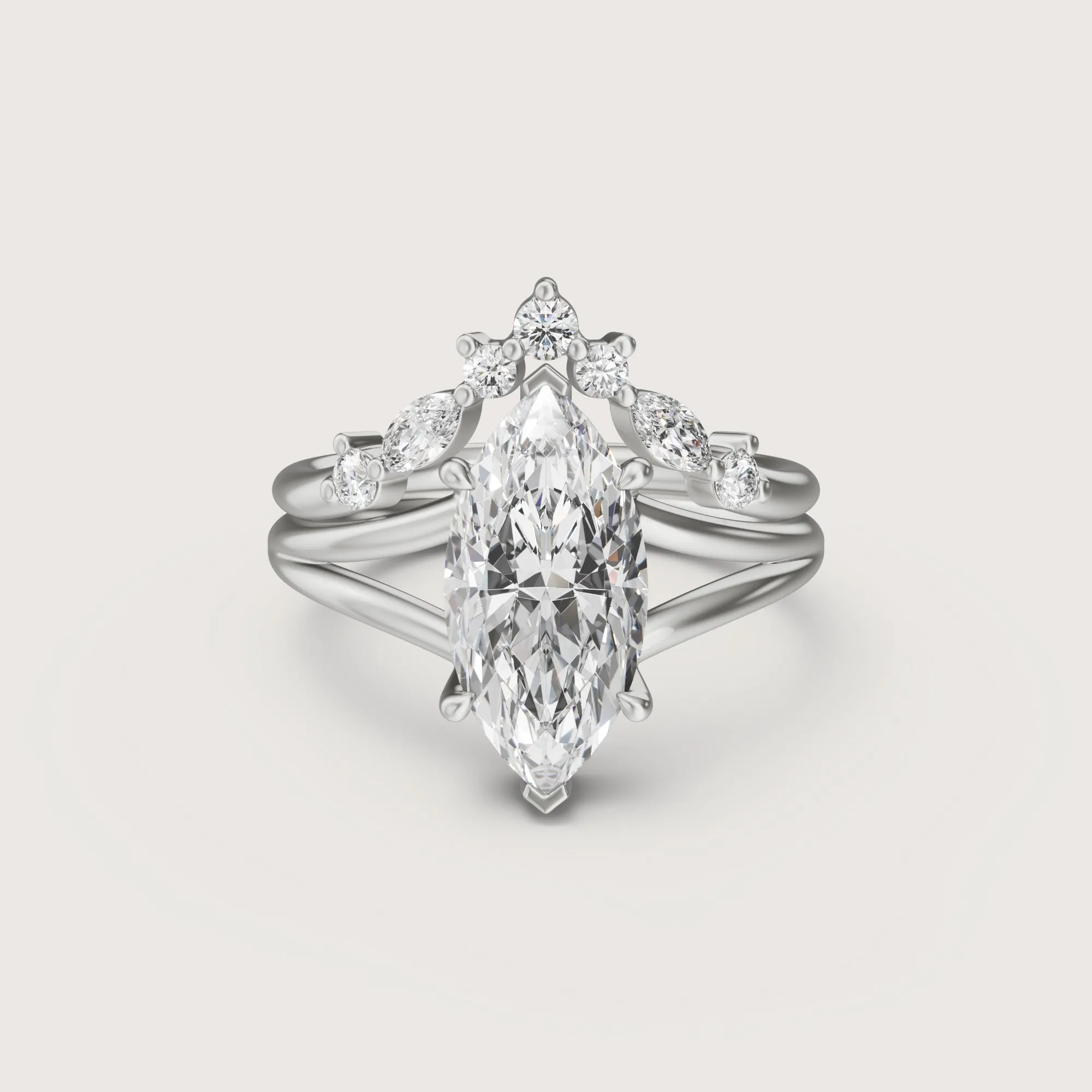 Margot Band Marquise | Halfway Diamond