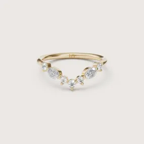 Margot Band Oval | Halfway Diamond