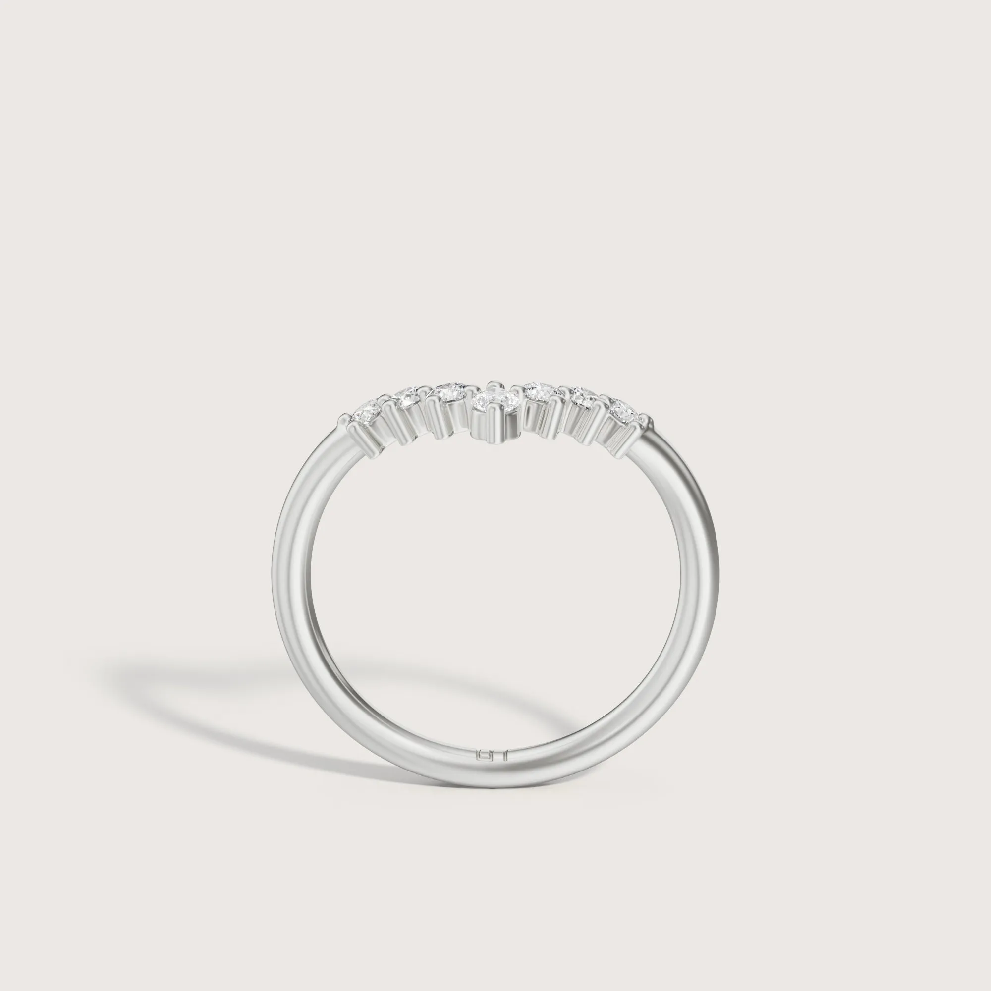 Margot Band Pear | Halfway Diamond