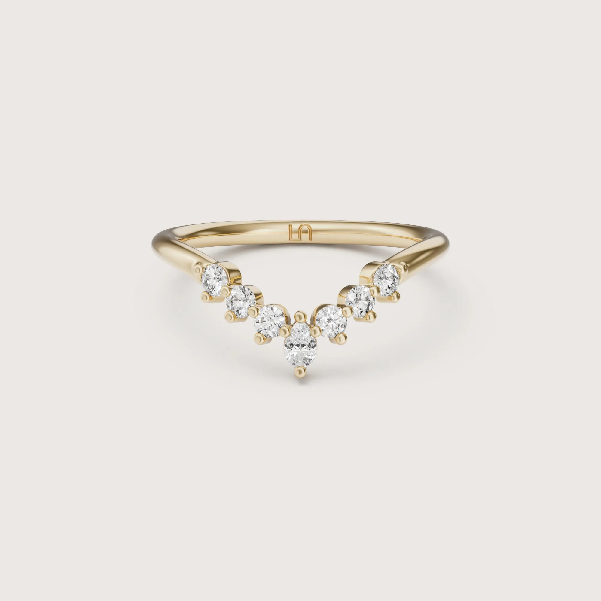 Margot Band Pear | Halfway Diamond