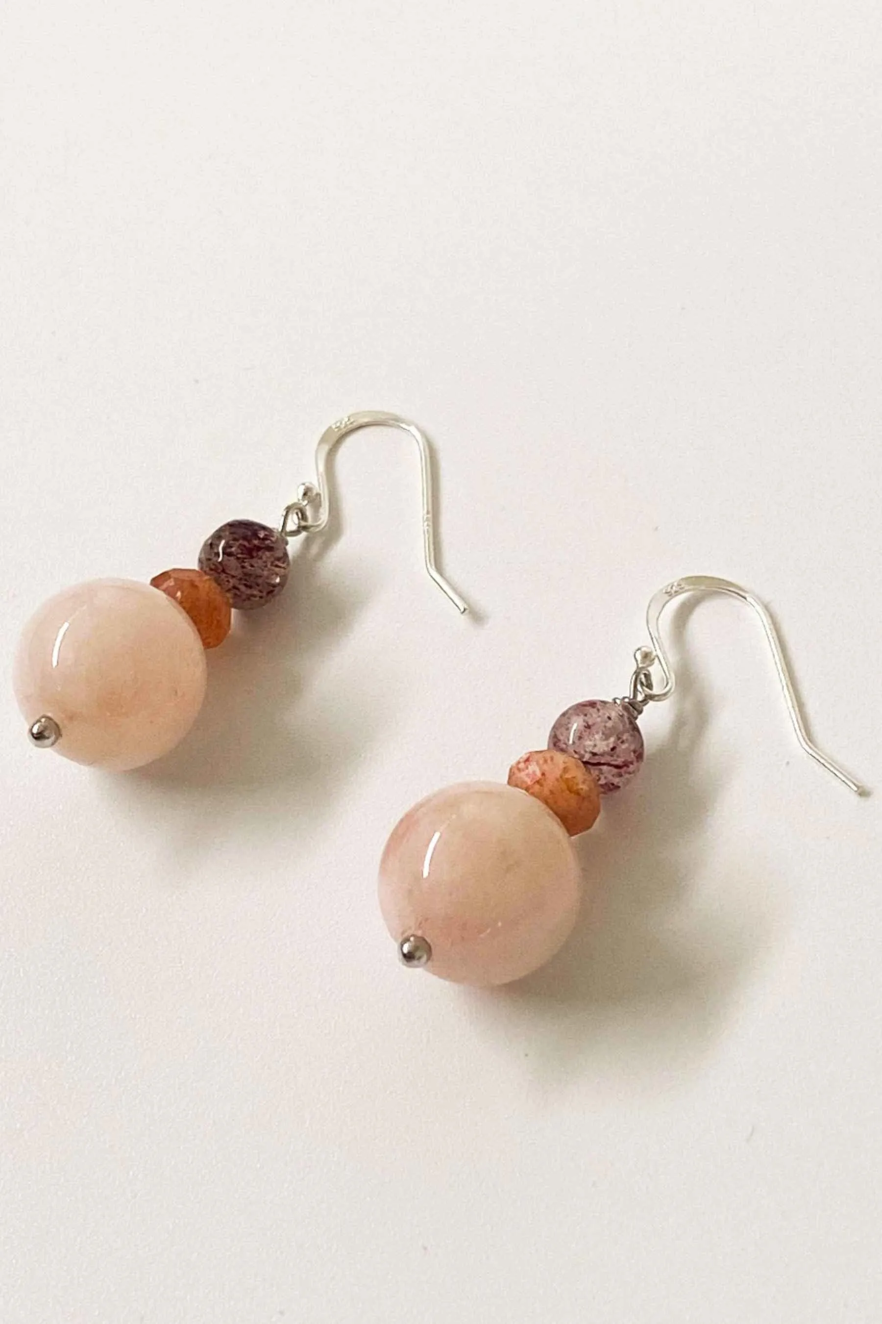 Melissa Earring | Rose Quartz