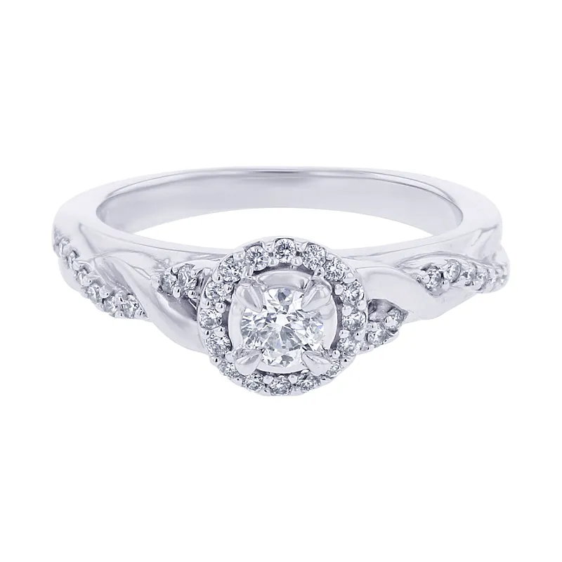 Miraculous Mirage Ready for Love Diamond Engagement Ring