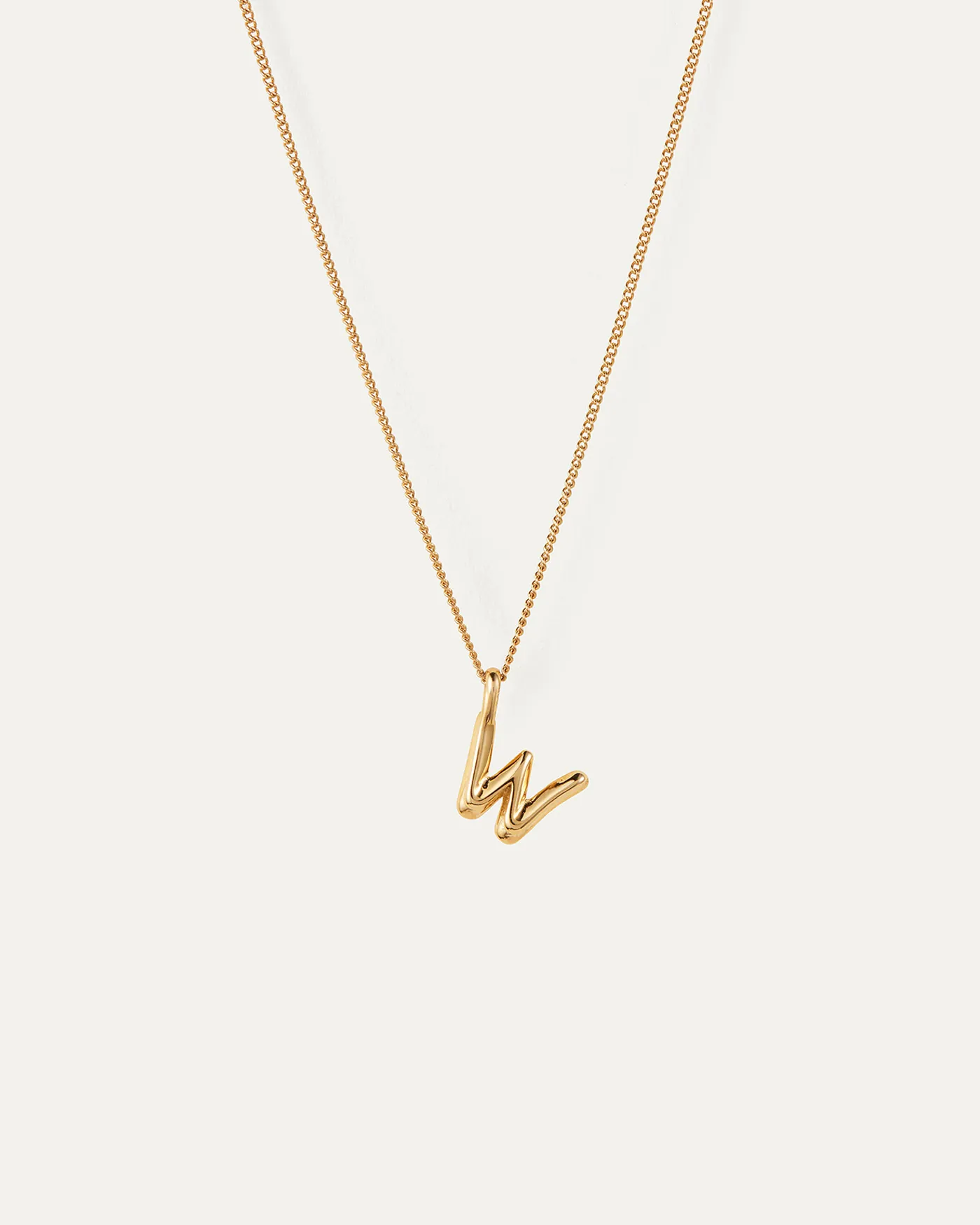 Monogram Necklace - W