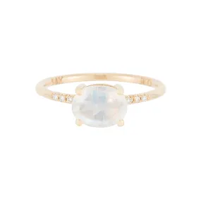 Moonstone Equilibrium Ring (ready to ship option)*