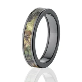 Mossy Oak Rings, Camo Wedding Band, New Breakup Camouflage Bands