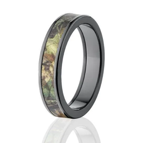 Mossy Oak Rings, Camo Wedding Band, New Breakup Camouflage Bands