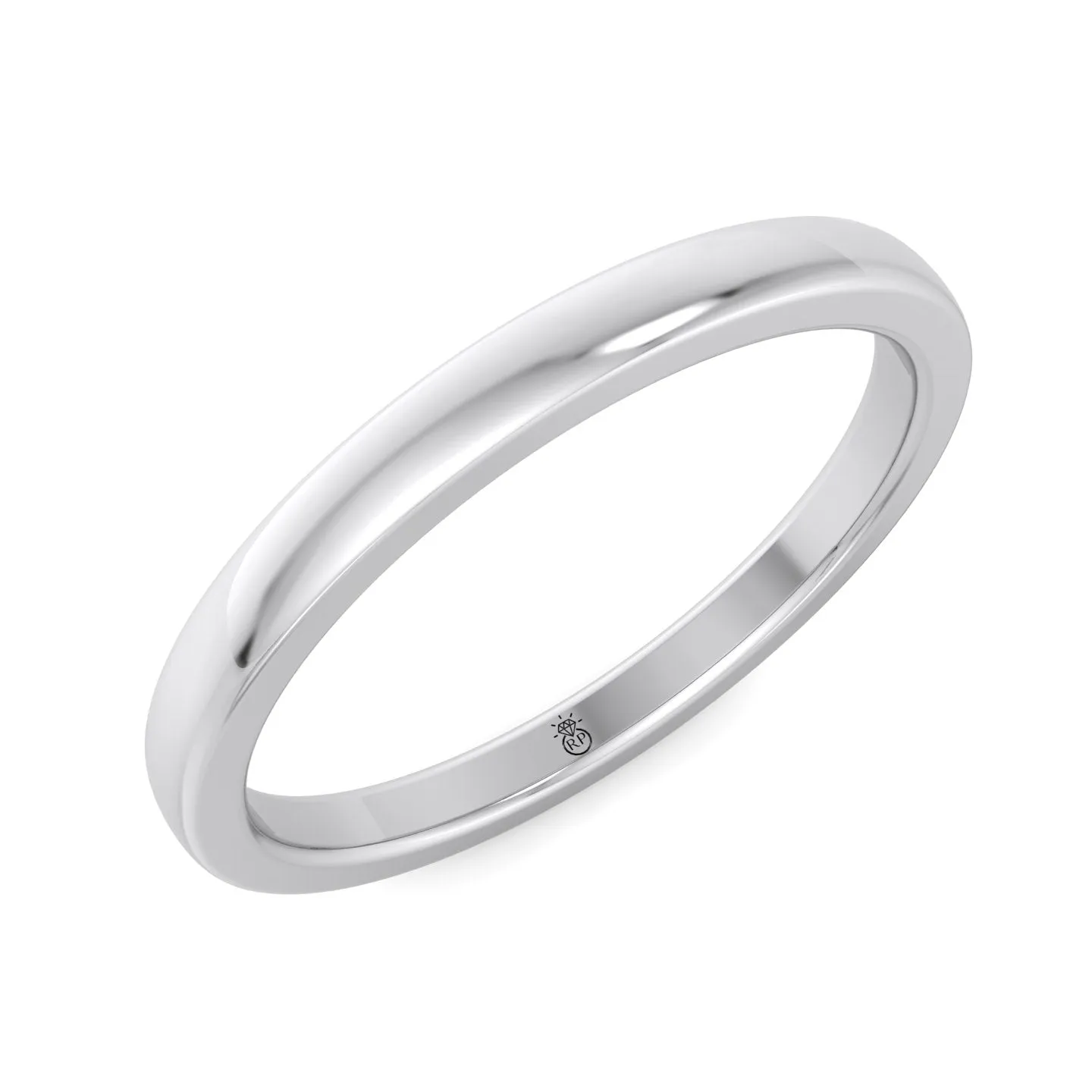 Naples - 3mm Plain Wedding Band