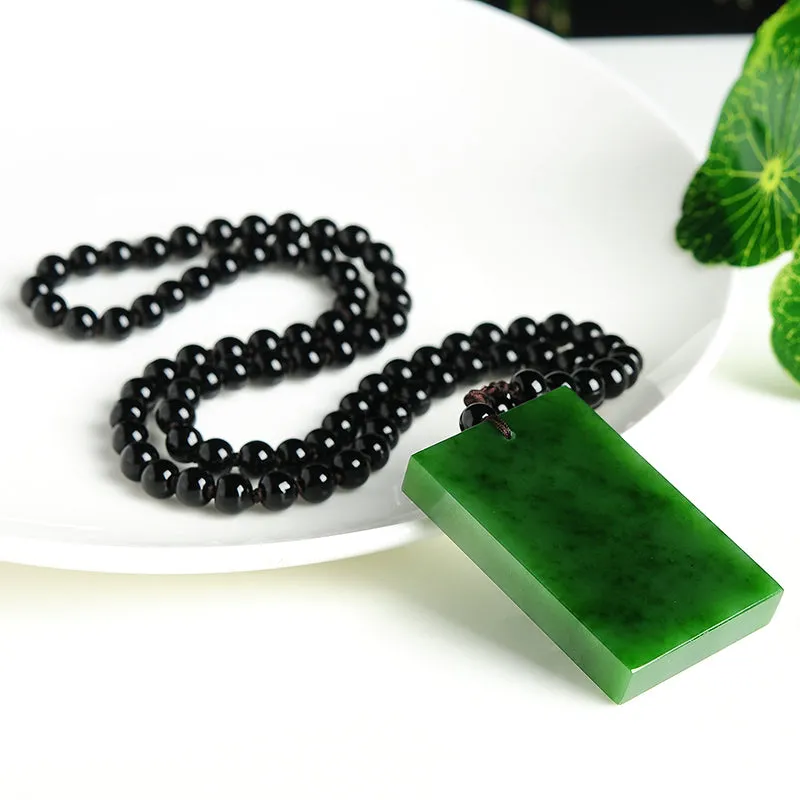 Natural Jade Pendant Nephrite Pendant PT119