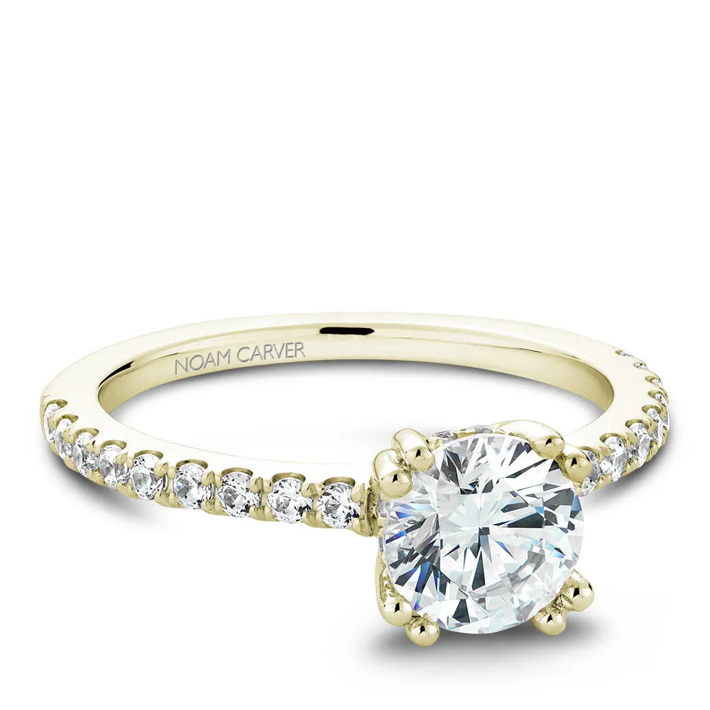 Noam Carver Engagement Ring - B004-01YS-100A