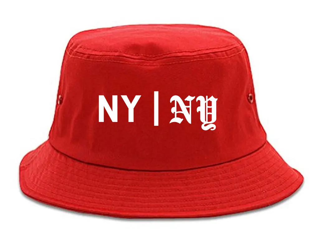 NY vs NY Mens Bucket Hat