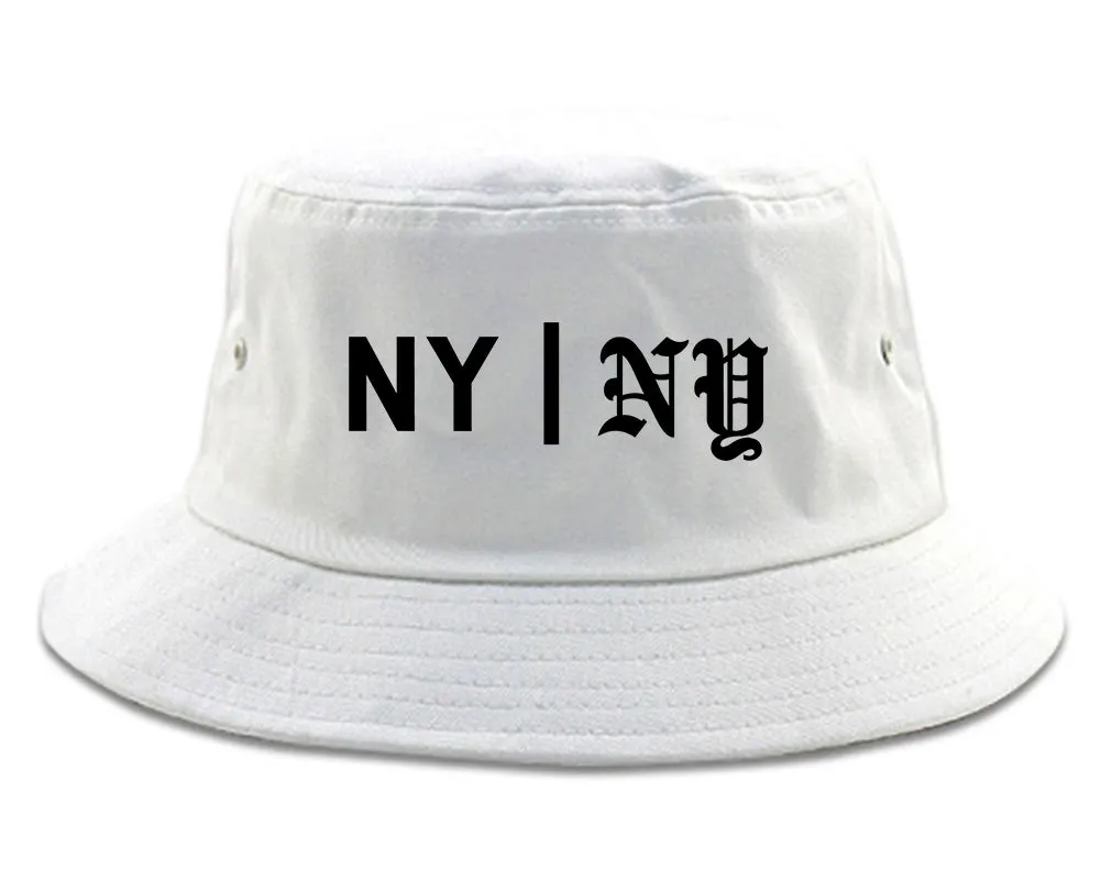 NY vs NY Mens Bucket Hat