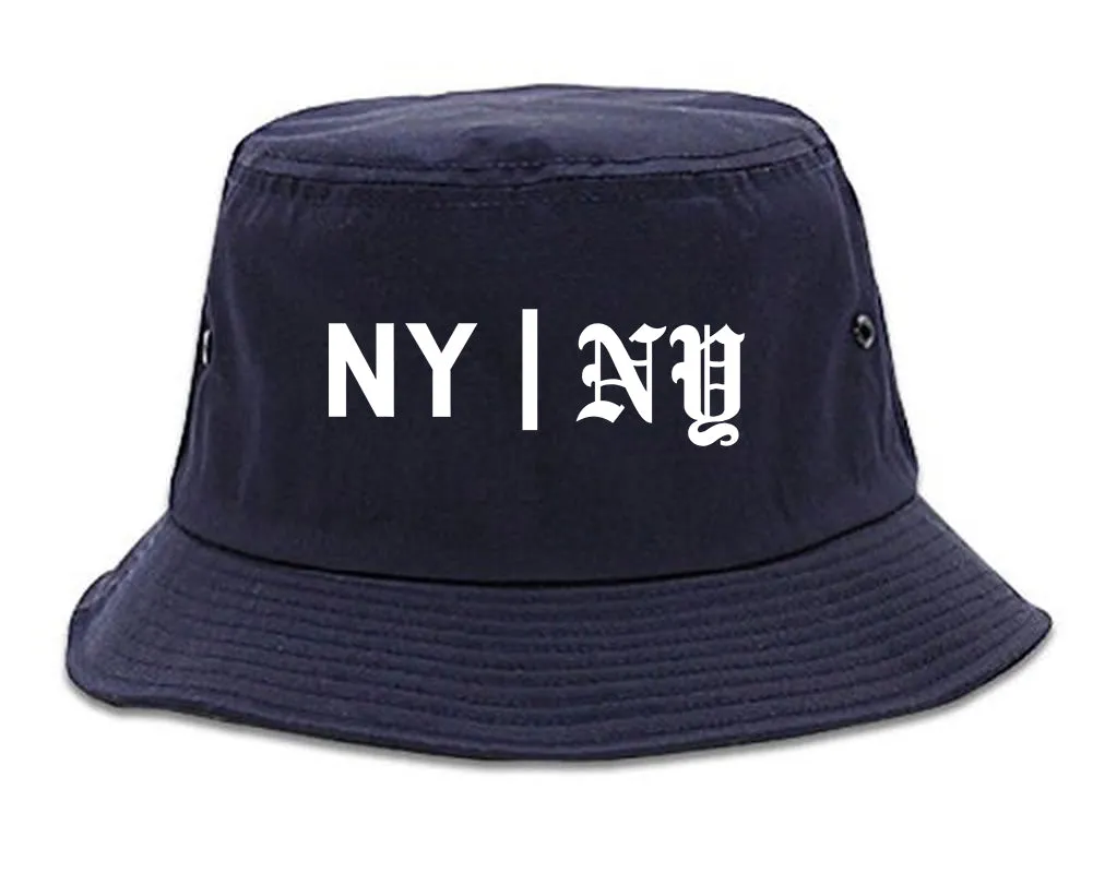 NY vs NY Mens Bucket Hat