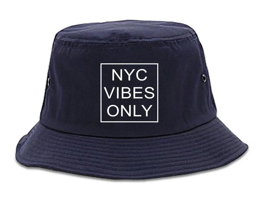 NYC Vibes Only Good Bucket Hat Cap