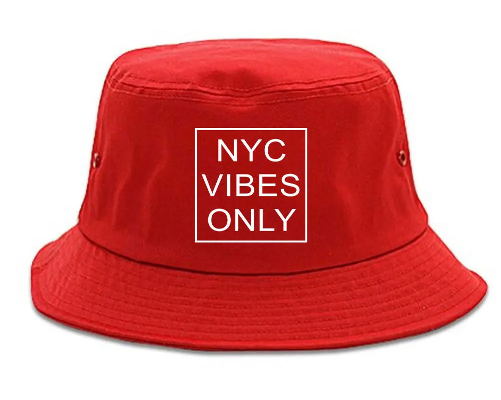 NYC Vibes Only Good Bucket Hat Cap