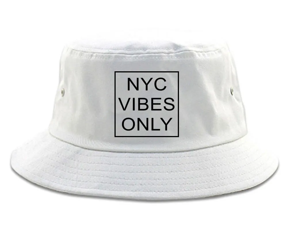 NYC Vibes Only Good Bucket Hat Cap