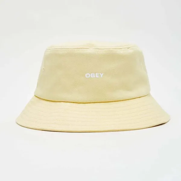 Obey Bold Twill Bucket Hat - Butter